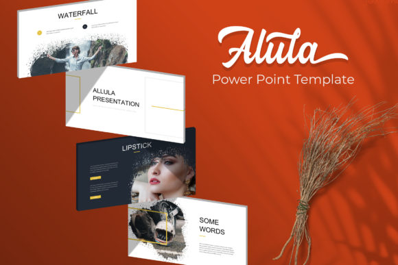 Alula Brush Power Point Template: Design Efficiency