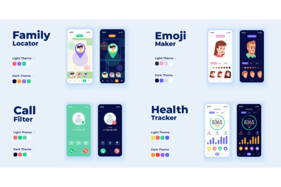 Cartoon Smartphone Interface Templates: Practical Design Solutions for Modern Apps