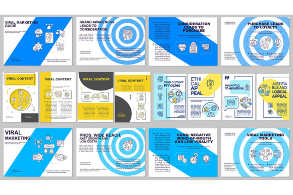 Designing for Impact: Leveraging the Viral Content Brochure Template Set