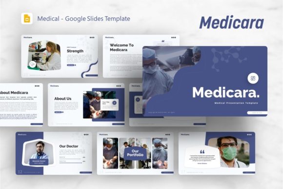 Elevating Professional Communication with the Google Slides Template - Medicara
