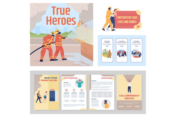 Emergency Situation Vector Template Set: Streamlining Crisis Communication Design