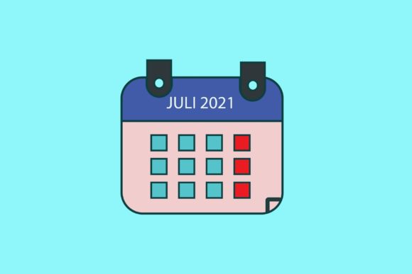 Evaluating Flat Icon - Business Calender for Professional Design Projects
