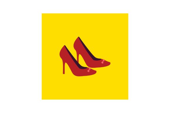 Flat Icon - Heels: A Practical Asset for Fashion and Retail Design