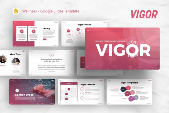 Google Slides Template - Vigor: Elevate Your Designs