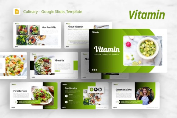 Google Slides Template - Vitamin: Elevating Visual Storytelling for Modern Professionals