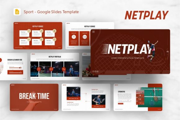 Maximizing Impact with the Google Slides Template - Sport Presentation