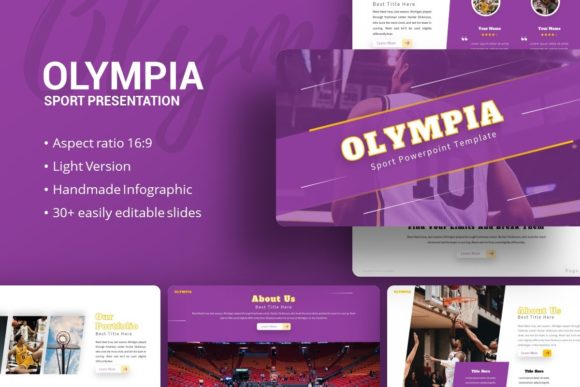 Presentation Template - Olympia: Elevating Visual Communication for Modern Professionals