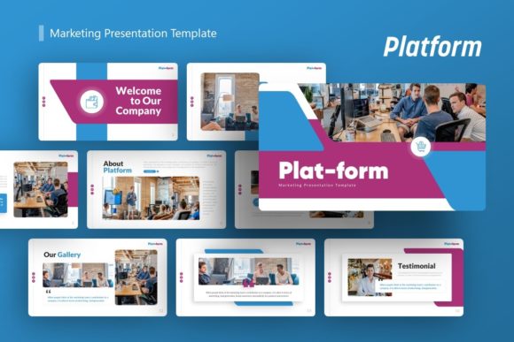 Presentation Template - Platform: A Versatile Design Asset